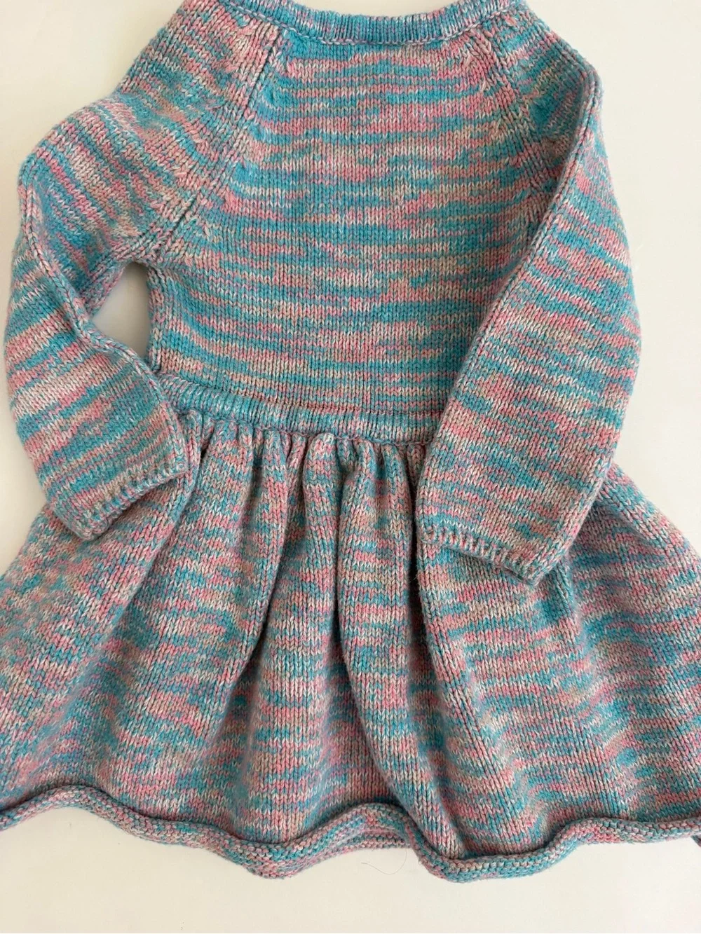 Egg Girls Long-Sleeve sweater Knit Dress size 18 months